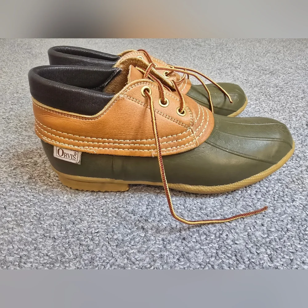 Orvis Boat Shoes Men's Size 8 Unisex Fisherman Coastal Spring Hunting
